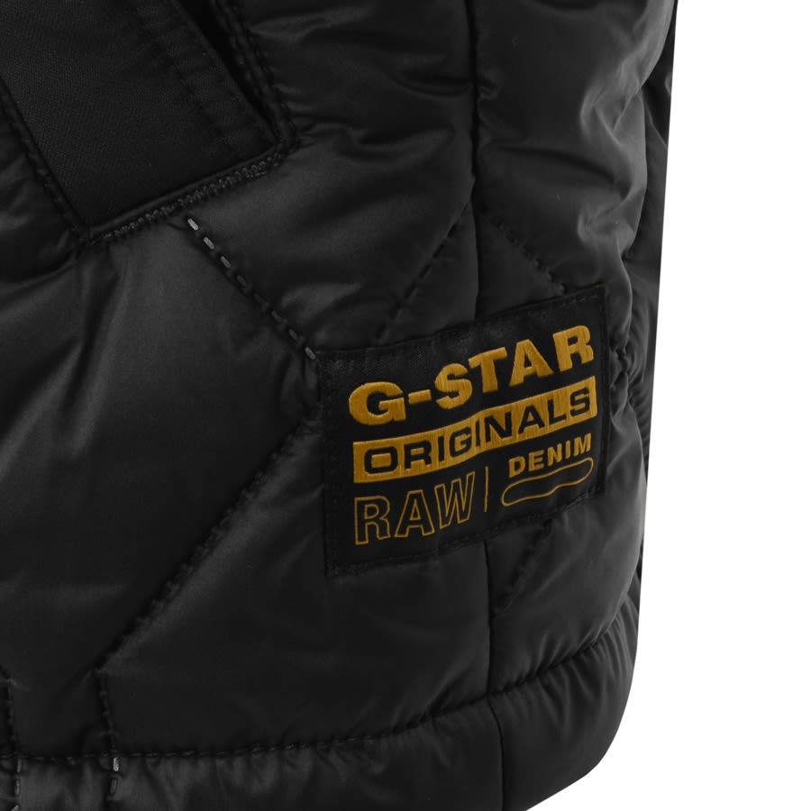 Alternative Image for ProductG Star Raw Attac Quilted Gilet Black3